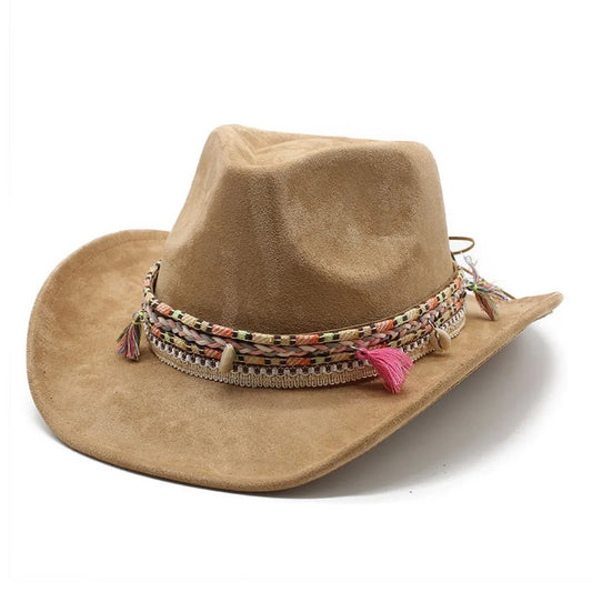 Chapeaux pour femme style Cowboy Bohemian 🤩🐎🌞🌵